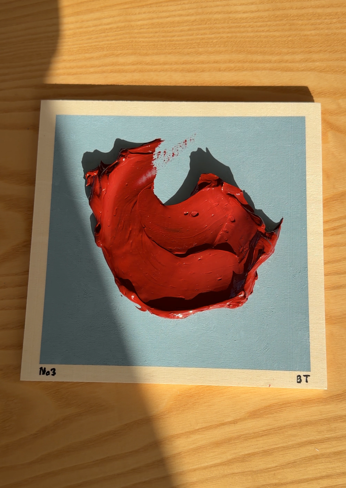 No 3 ─ Afternoon Mistake with Strawberry Sauce
